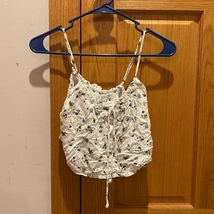 Hollister Flower Crop Top